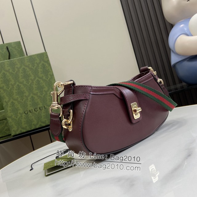 Gucci專櫃古馳最新款Moon Side系列迷你肩背包 jh2228型號：786015